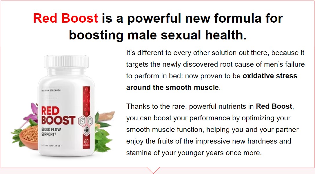 Red Boost blood flow support Scam